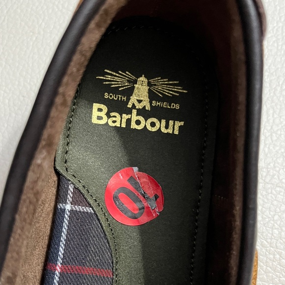 NWOB - Barbour Men’s Wake Boat Shoes - Made in Portugal - UK 10/US 11/EU 44 - Picture 8 of 10